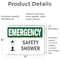 Signmission Safety Shower, 7 in W x Rectangle, Vinyl Decal OS-2PACK-EM-D-57-L-10355 - alternate 4